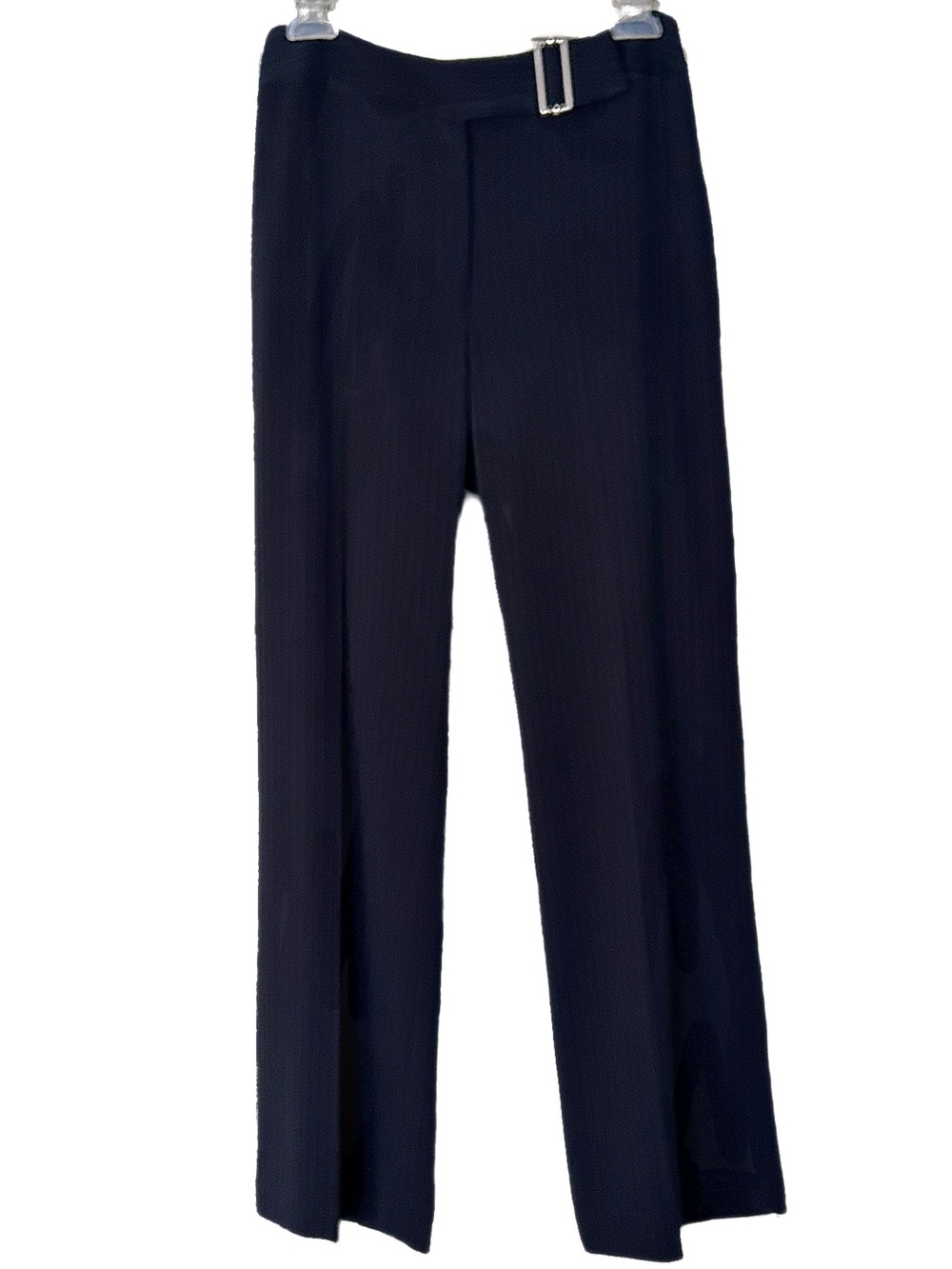 Georgiou Studio Dress Pants Black 4 Y2K Pinstripe Career Office Classic Lined